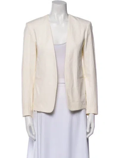 Pre-owned Theory Blazer In Neutral