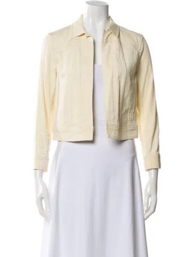 Pre-owned Theory Blazer In Neutral