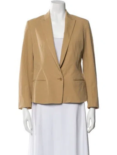 Pre-owned Theory Blazer In Neutral