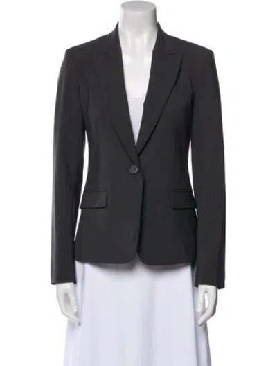 Pre-owned Theory Blazer In Neutral