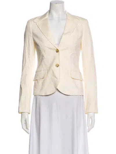 Pre-owned Theory Blazer In Neutral