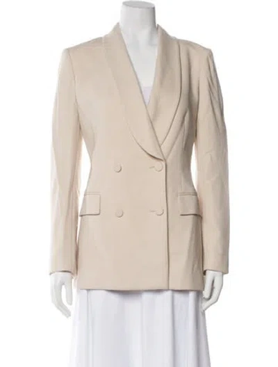Pre-owned Theory Blazer In Neutral