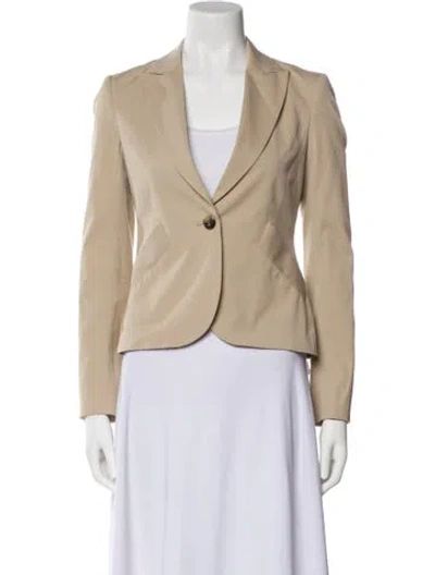 Pre-owned Theory Blazer In Neutral