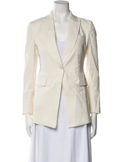 Pre-owned Theory Blazer In Neutral