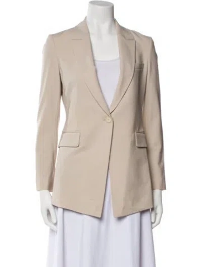Pre-owned Theory Blazer In Neutral