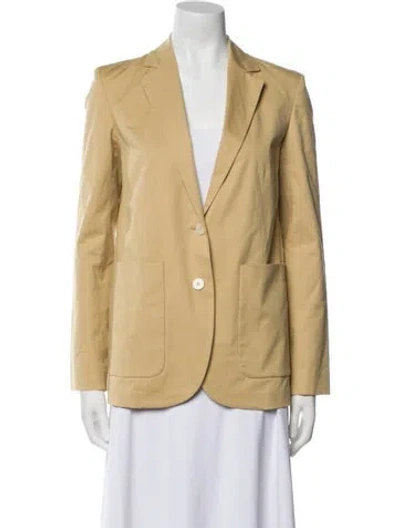 Pre-owned Theory Blazer In Neutral