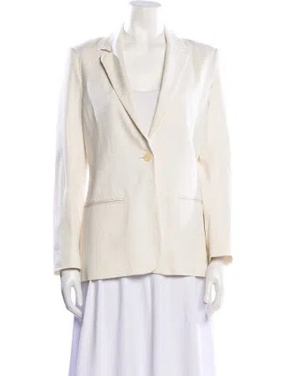 Pre-owned Theory Blazer In Neutral