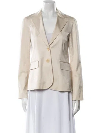Pre-owned Theory Blazer In Neutral