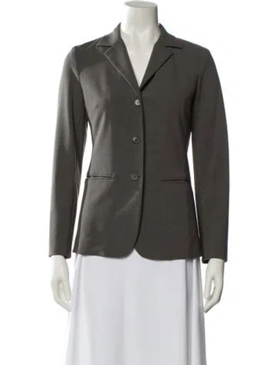 Pre-owned Theory Blazer In Neutral