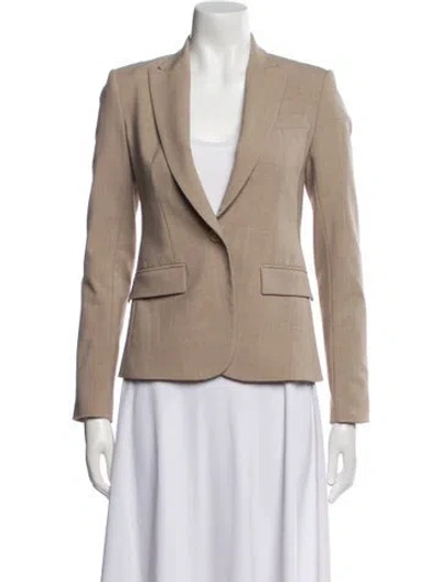Pre-owned Theory Blazer In Neutral