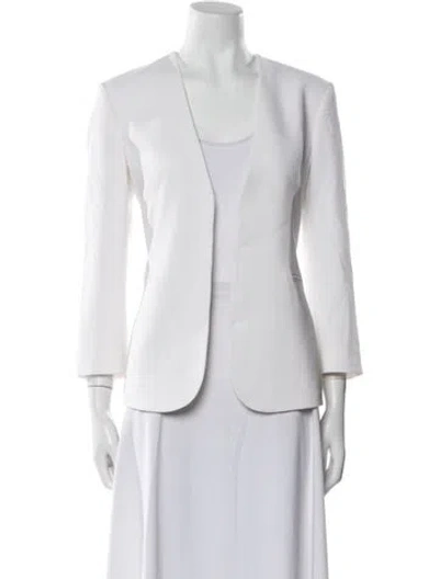 Pre-owned Theory Blazer In Neutral