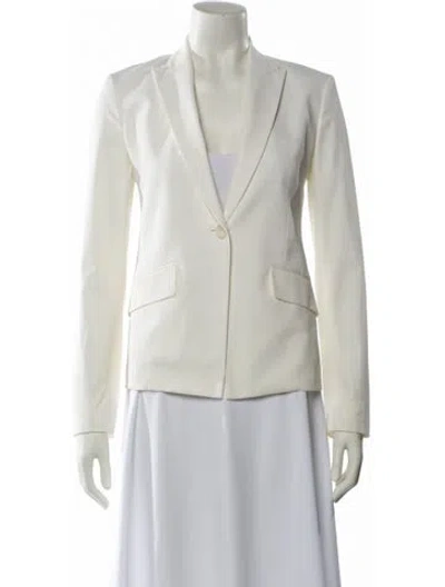 Pre-owned Theory Blazer In Neutral