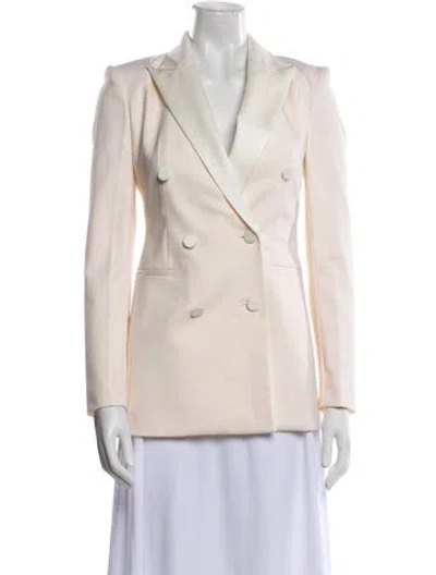 Pre-owned Theory Blazer In Neutral
