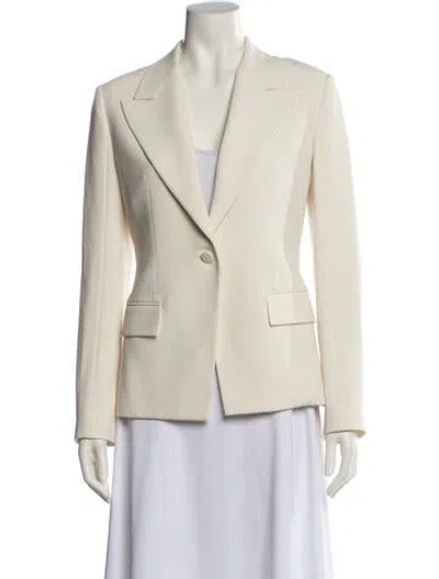 Pre-owned Theory Blazer In Neutral