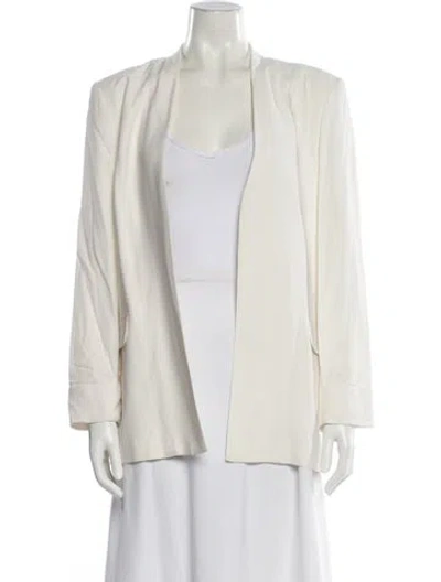 Pre-owned Theory Blazer In Neutral