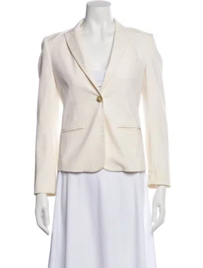 Pre-owned Theory Blazer In Neutral