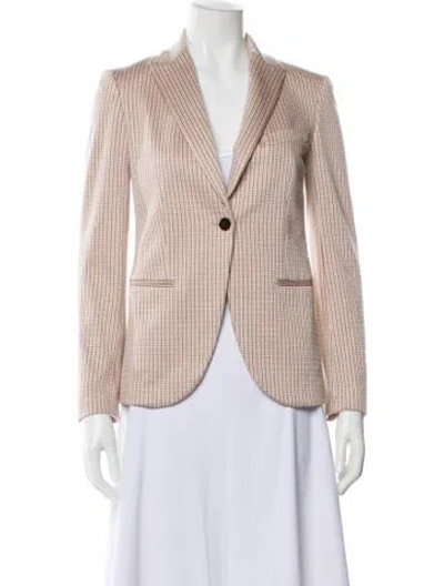 Pre-owned Theory Blazer In Neutral