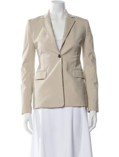 Pre-owned Theory Blazer In Neutral