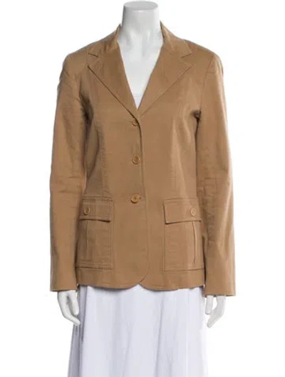 Pre-owned Theory Blazer In Neutral