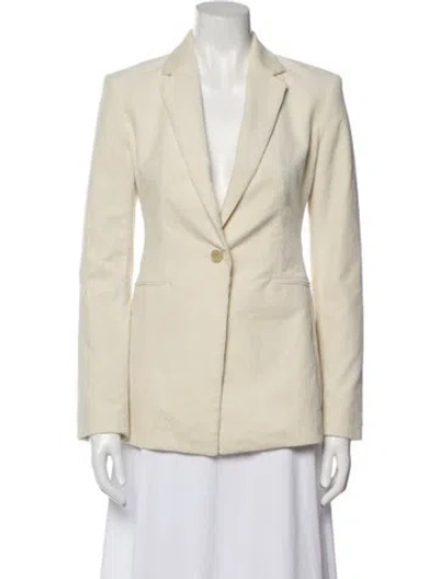 Pre-owned Theory Blazer In Neutral