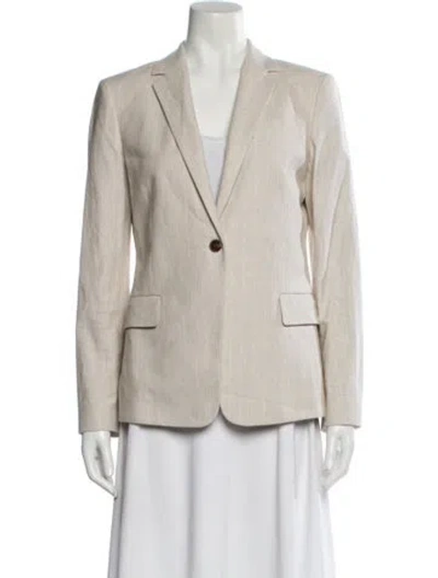 Pre-owned Theory Blazer In Neutral