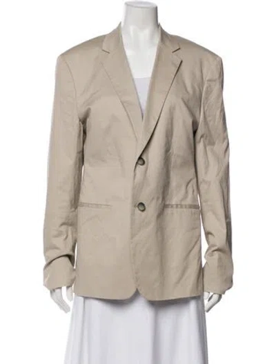 Pre-owned Theory Blazer In Neutral