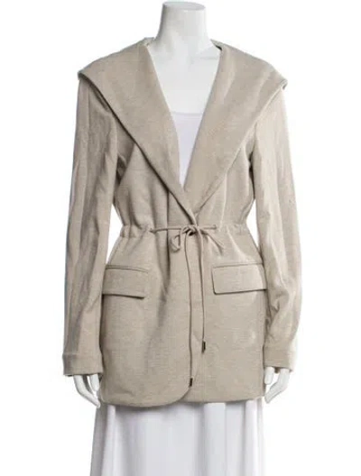 Pre-owned Theory Blazer In Neutral