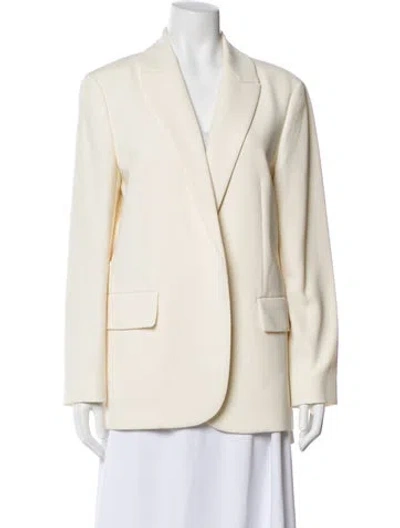 Pre-owned Theory Blazer In Neutral