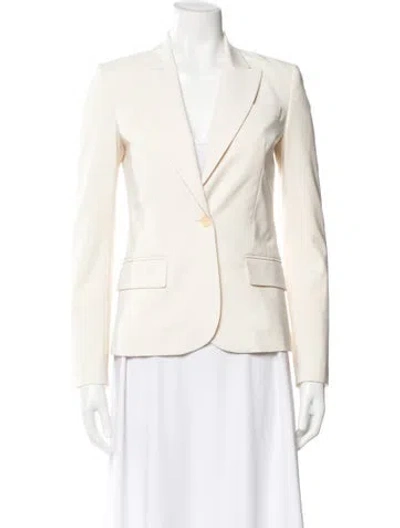 Pre-owned Theory Blazer In Neutral