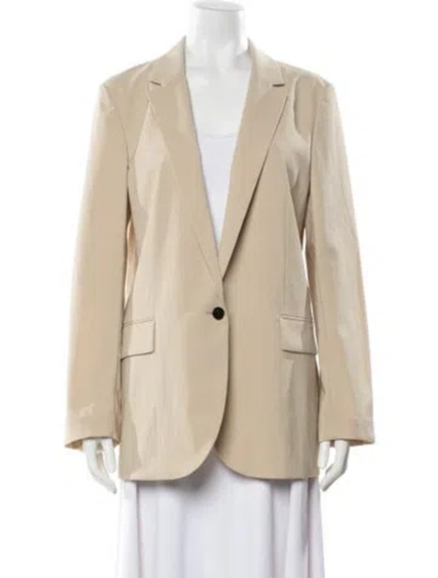 Pre-owned Theory Blazer In Neutral