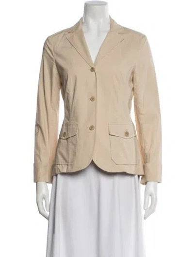 Pre-owned Theory Blazer In Neutral