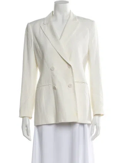 Pre-owned Theory Blazer In Neutral