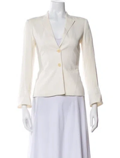 Pre-owned Theory Blazer In Neutral