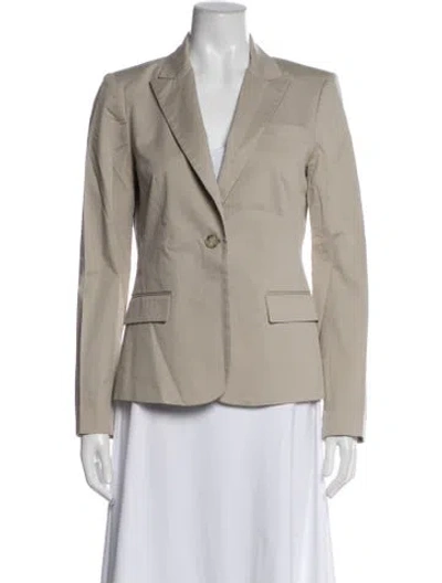 Pre-owned Theory Blazer In Neutral