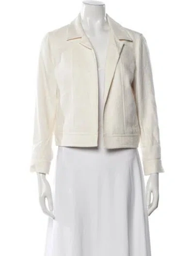 Pre-owned Theory Blazer In Neutral