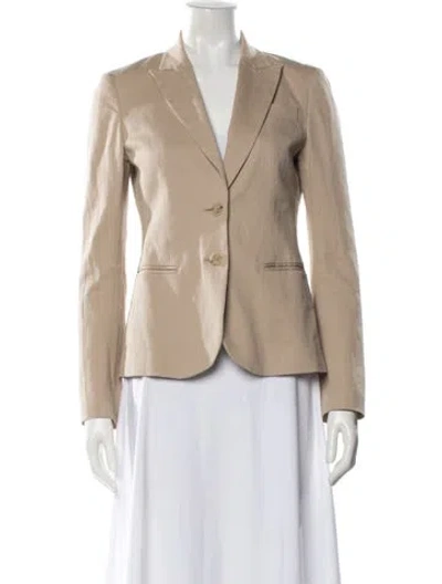 Pre-owned Theory Blazer In Neutral