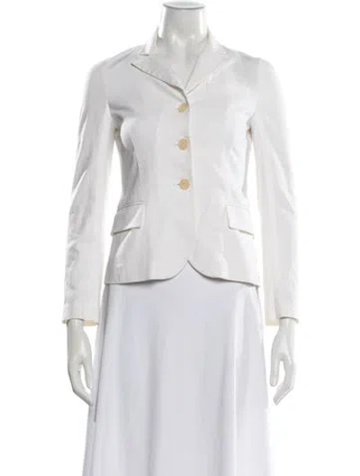 Pre-owned Theory Blazer In Neutral