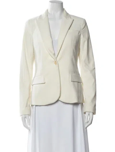 Pre-owned Theory Blazer In Neutral