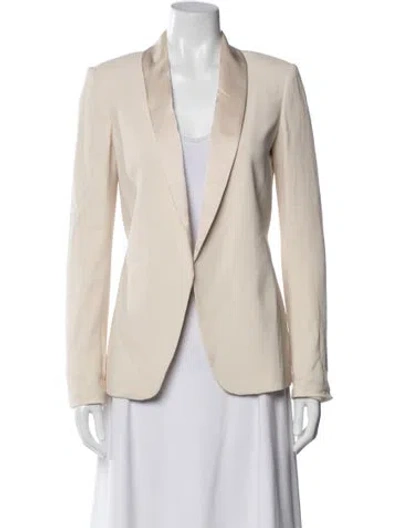 Pre-owned Theory Blazer In Neutral