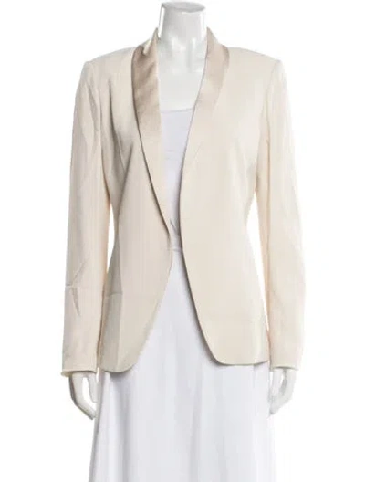 Pre-owned Theory Blazer In Neutral