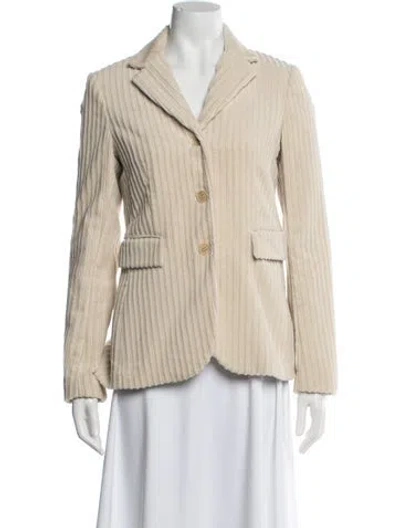 Pre-owned Theory Blazer In Neutral