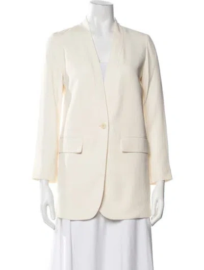 Pre-owned Theory Blazer In Neutral
