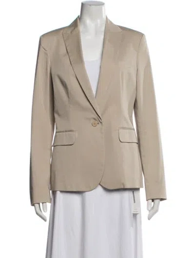 Pre-owned Theory Blazer In Neutrals