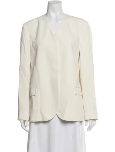 Pre-owned Theory Blazer In Neutrals