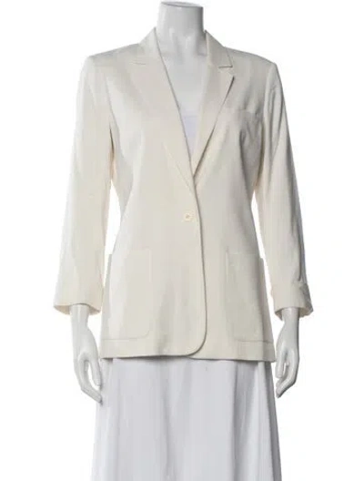 Pre-owned Theory Blazer In Neutrals