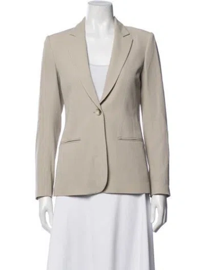 Pre-owned Theory Blazer In Neutrals