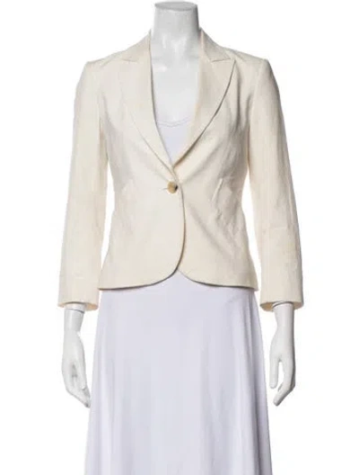 Pre-owned Theory Blazer In Neutrals