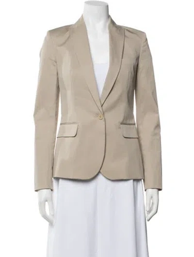 Pre-owned Theory Blazer In Neutrals
