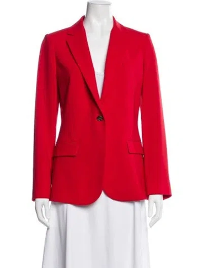 Pre-owned Theory Blazer In Orange