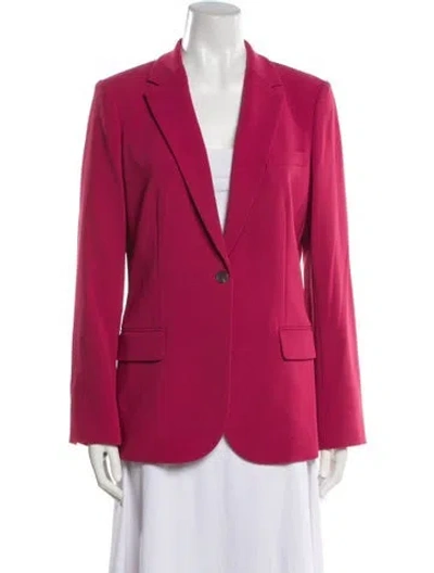 Pre-owned Theory Blazer In Pink